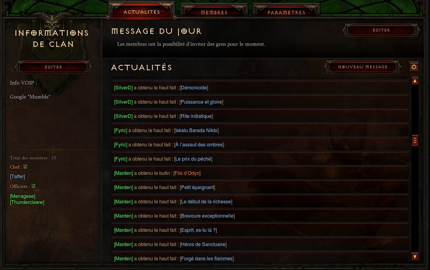 Matchmaking de wow bataille